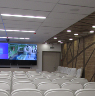 Комплексная аудиовизуальная система для Минского НПЦ хирургии, трансплантологии и гематологии