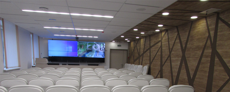 Комплексная аудиовизуальная система для Минского НПЦ хирургии, трансплантологии и гематологии