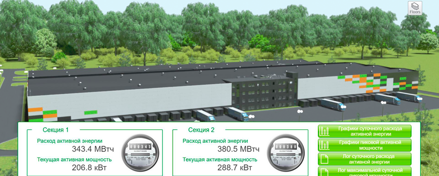 Диспетчеризация производственно-логистического корпуса Иностранного УП «БелВиллесден»